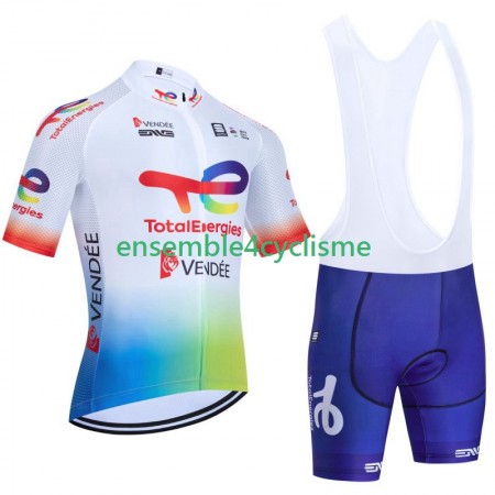 Tenue Maillot + Cuissard à Bretelles Totalenergies 2024 Tenue Maillot + Cuissard à Bretelles Totalenergies 2024